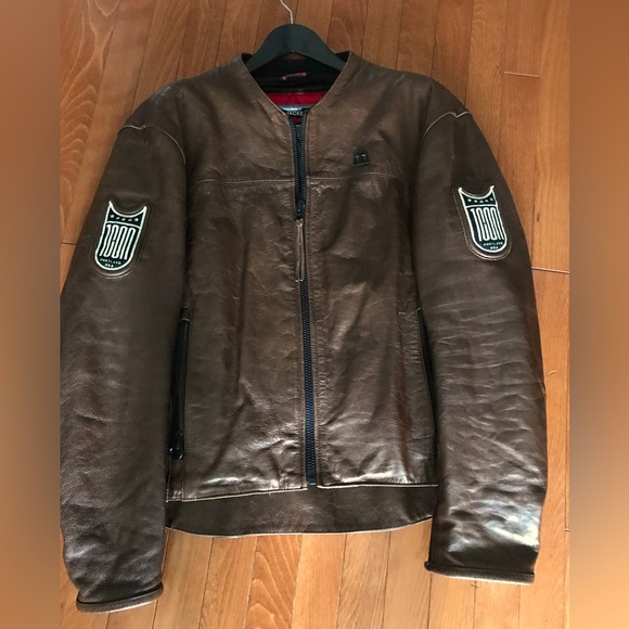 ICON One Thousand motorcycle leather jacket - Picture 2 of 11